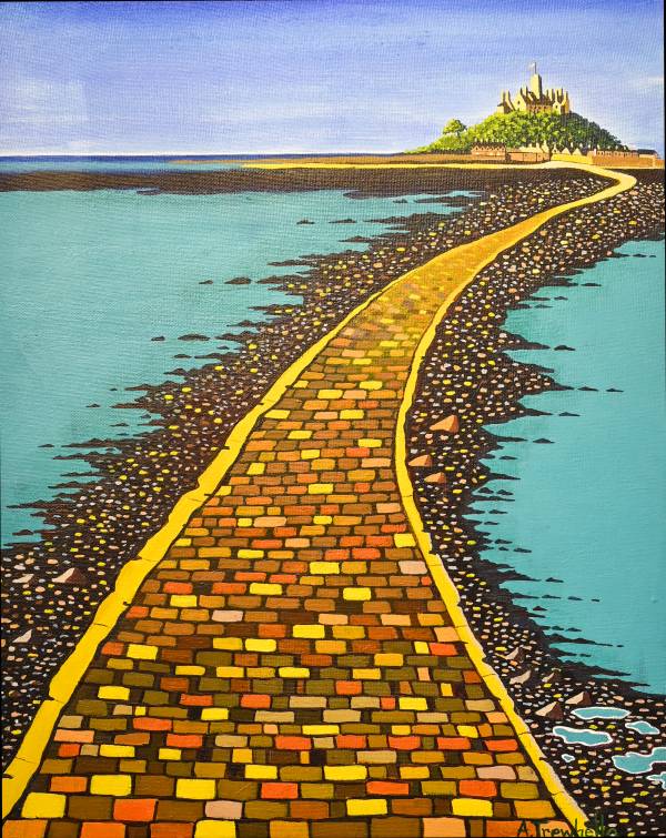 - Acrylic on Canvas, Painting by Alicia Trewhella, measuring 50 x 40 cm (H x W) framed at 60 x 50 cm £550
